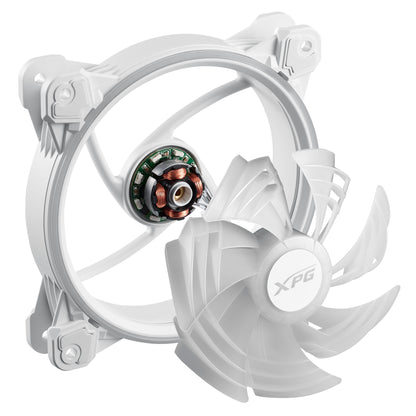 Ventilador XPG Hurricane 120mm ARGB PWM 120mm 2000RPM ARGB Blanco