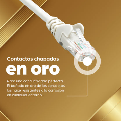 Intellinet 341998 cable de red Blanco 7.5 m