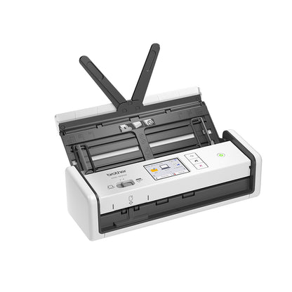 Escáner Brother de Escritorio Compacto Inalámbrico ADS-1800W con Pantalla Tactil a Color