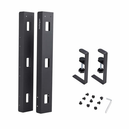 StarTech.com CALB-DESK-CABLE-TRAY organizador de cables Escritorio Bandeja de cables Negro 1 pieza(s)