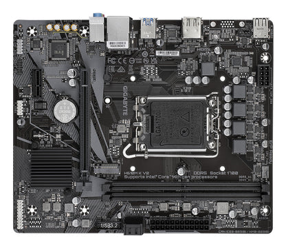 Tarjeta Madre Gigabyte H610M K V2 Micro-ATX S-1700 128GB DDR5 M.2 HDMI/DP