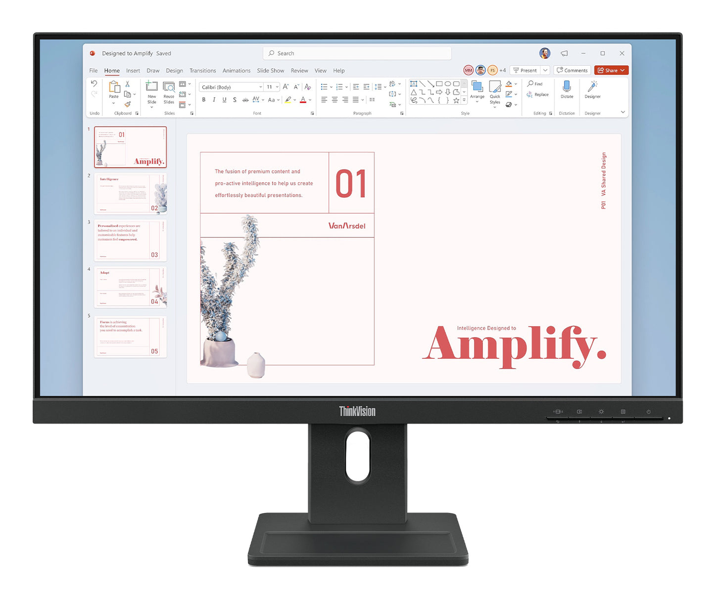 Lenovo ThinkVision E24-40 monitor de computadora 60.5 cm (23.8") 1920 x 1080 Pixeles Full HD LED Negro