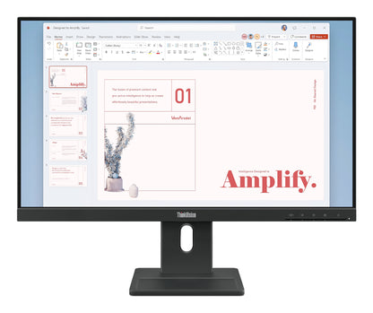 Lenovo ThinkVision E24-40 monitor de computadora 60.5 cm (23.8") 1920 x 1080 Pixeles Full HD LED Negro
