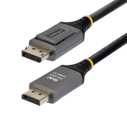 StarTech.com DP21V-50C-DP80-CABLE cable DisplayPort 0.5 m Negro