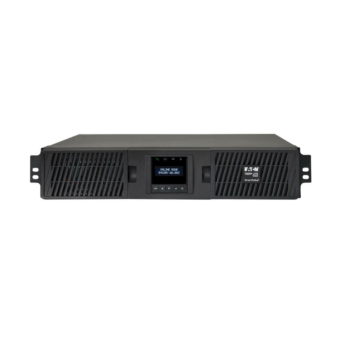 Tripp Lite SU1500RTXLCD2U sistema de alimentación ininterrumpida (UPS) Doble conversión (en línea) 1.5 kVA 6 salidas AC