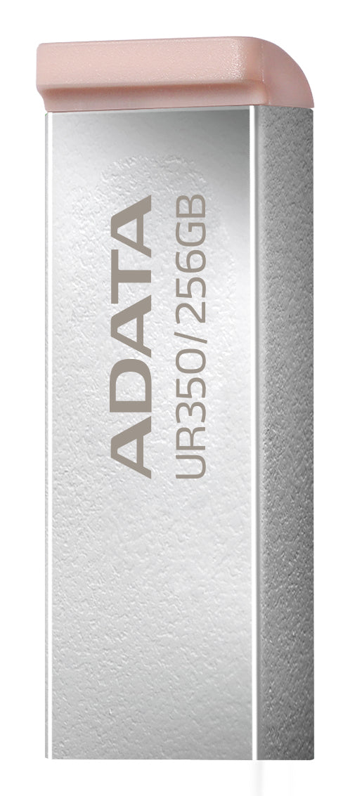ADATA UR350 unidad flash USB 256 GB USB tipo A 3.2 Gen 1 (3.1 Gen 1) Café, Acero inoxidable
