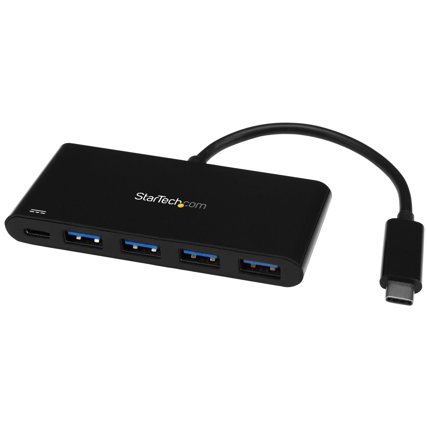 StarTech.com HB30C4AFPD nodo concentrador USB 3.2 Gen 1 (3.1 Gen 1) Type-C 5000 Mbit/s Negro