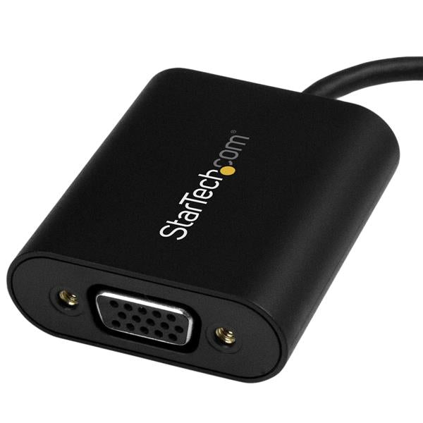 StarTech.com CDP2VGASA adaptador gráfico USB 2048 x 1280 Pixeles Negro