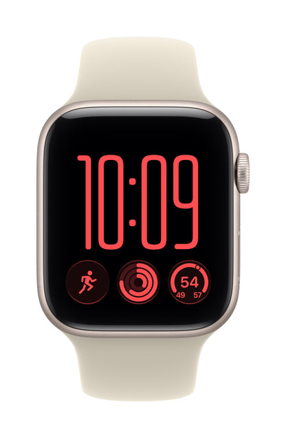 Apple Watch SE (3nd generation) OLED 44 mm Digital 368 x 448 Pixeles Pantalla táctil Beige Wifi GPS (satélite)