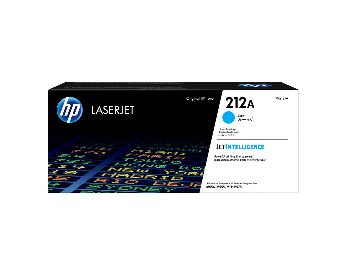 Tóner HP LaserJet 212A Color Cian