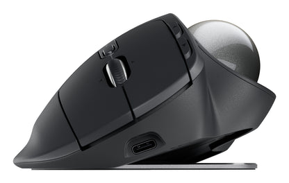 Mouse Logitech Trackball Inalámbrico Ergo S Color Negro