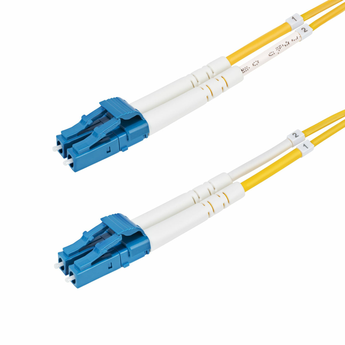 StarTech.com SMDOS2LCLC1M cable InfiniBand y de fibra óptica LC/UPC Amarillo