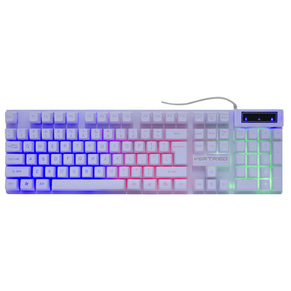 Perfect Choice V-930662 teclado Ratón incluido Juego USB Blanco