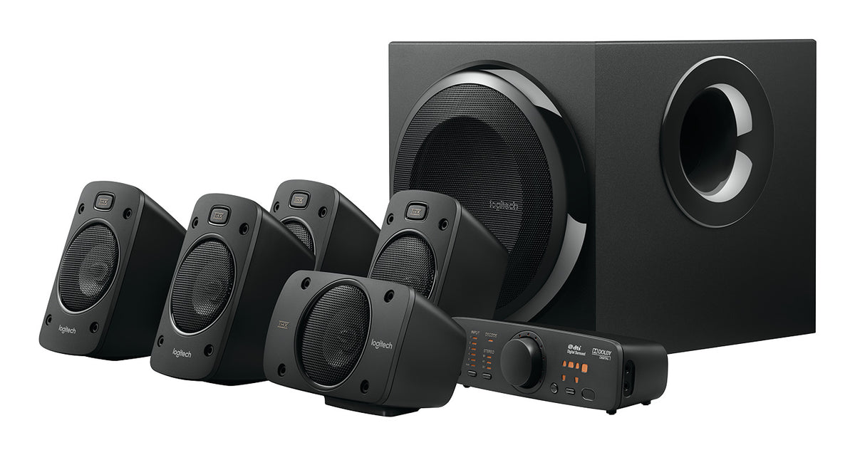Bocinas Logitech Z906 Sonido Envolvente THX 5.1 500W