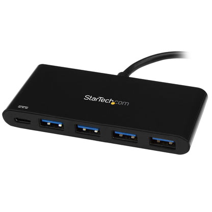 StarTech.com HB30C4AFPD nodo concentrador USB 3.2 Gen 1 (3.1 Gen 1) Type-C 5000 Mbit/s Negro