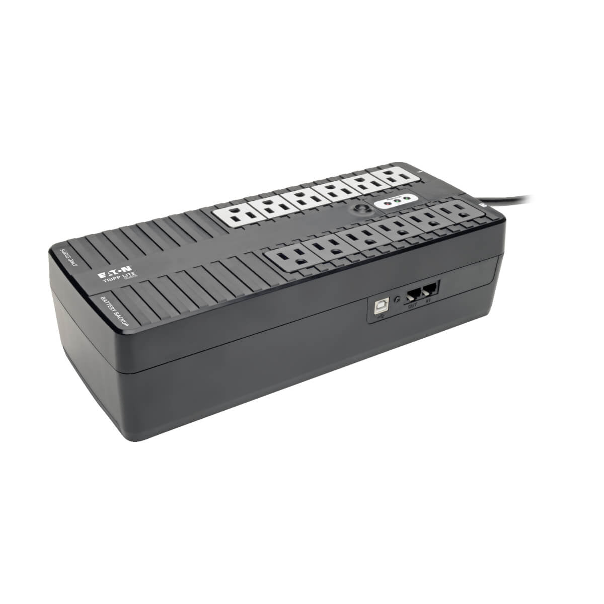 Tripp Lite INTERNET900U sistema de alimentación ininterrumpida (UPS) En espera (Fuera de línea) 0.9 kVA 12 salidas AC