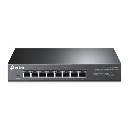 TP-Link TL-SG108-M2 dispositivo de redes No administrado 2.5G Ethernet (100/1000/2500) Negro