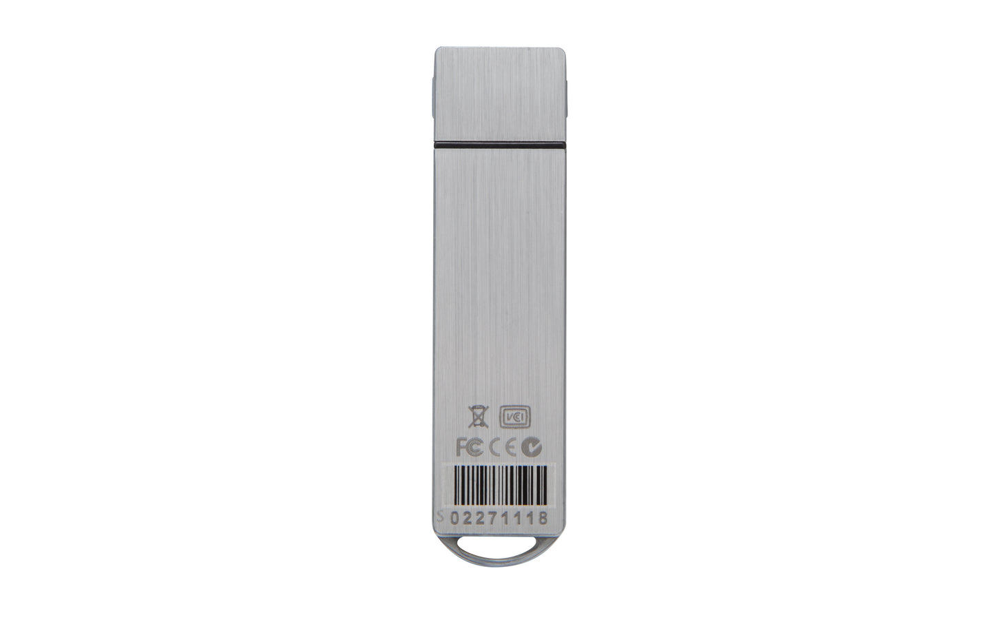 Memoria USB Kingston IronKey S1000 Flash 32GB Encriptado Criptochip Integrado Color Plata
