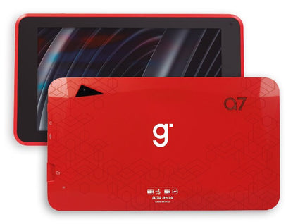 Ghia GA7133R4 tableta Allwinner 32 GB 17.8 cm (7") 2 GB Android 11 Rojo
