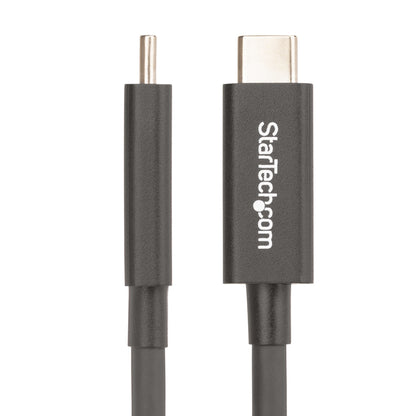 StarTech.com A40G2MB-TB4-CABLE cable Thunderbolt 2 m 40 Gbit/s Negro