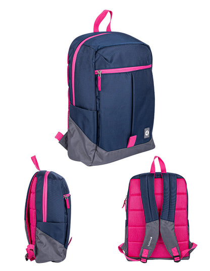 Mochila TechZone Rainbow Amarilla y Funcional con Diseño Vibrante Compartimientos Acolchados para Laptop y Table