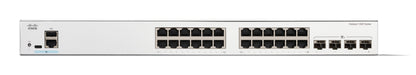 Cisco C1200-24T-4X dispositivo de redes Gestionado L2/L3 Gigabit Ethernet (10/100/1000) Blanco