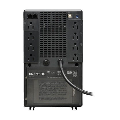Tripp Lite OMNIVS1500 sistema de alimentación ininterrumpida (UPS) Línea interactiva 1.5 kVA 8 salidas AC