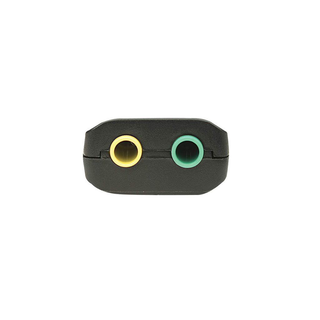 Adaptador Manhattan Sonido 5.1 Estéreo USB Alta Velocidad Color Negro