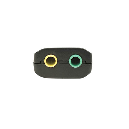 Adaptador Manhattan Sonido 5.1 Estéreo USB Alta Velocidad Color Negro