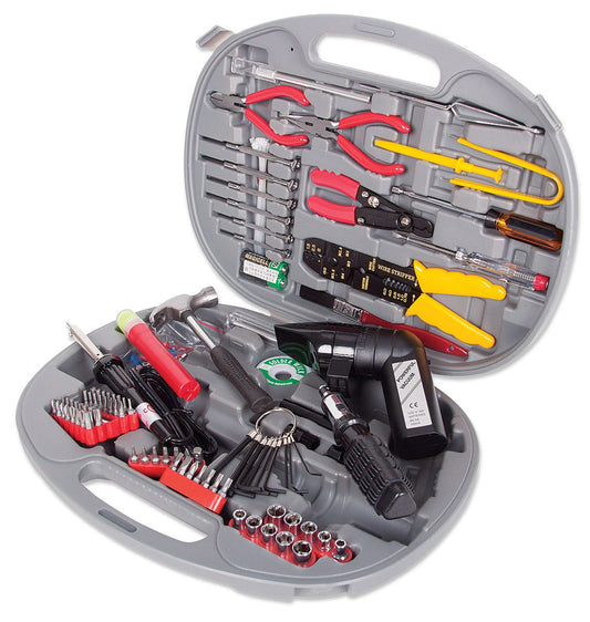 Kit Herramientas Manhattan Universal para Computadora 145 Pzas
