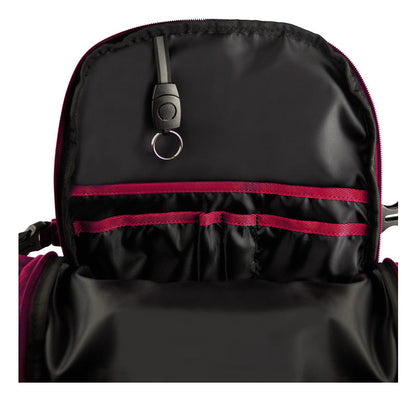 Perfect Choice PC-084495 maletín para laptop 43.2 cm (17") Mochila Rojo