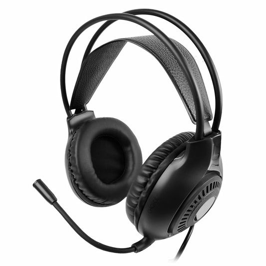 Diadema Alámbrica Perfect Choice Stream Pro Cable 1.8m Micrófono Omnidireccional 3.5mm Color Negro