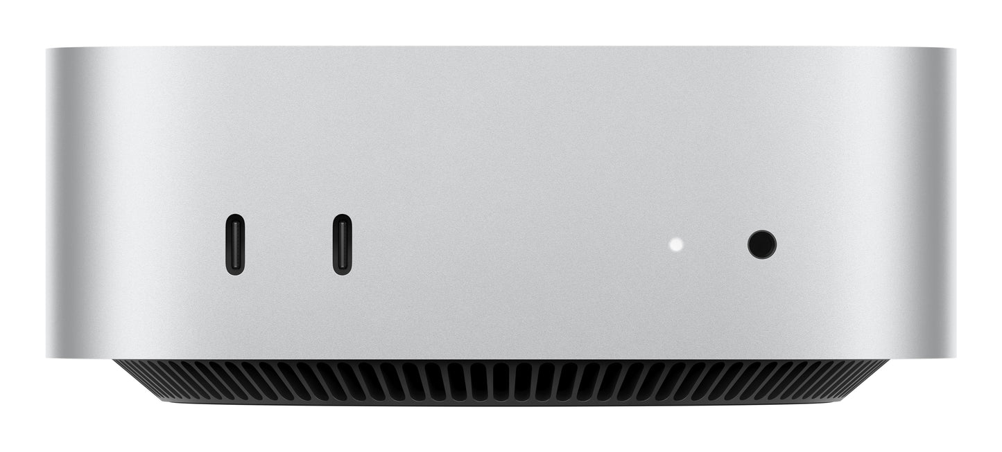 Apple Mac mini Apple M M4 16 GB 512 GB SSD macOS Sequoia Mini PC Plata