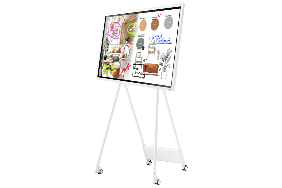Samsung WM55FX pizarrón interactivo 139.7 cm (55") 3840 x 2160 Pixeles Pantalla táctil Gris, Blanco HDMI