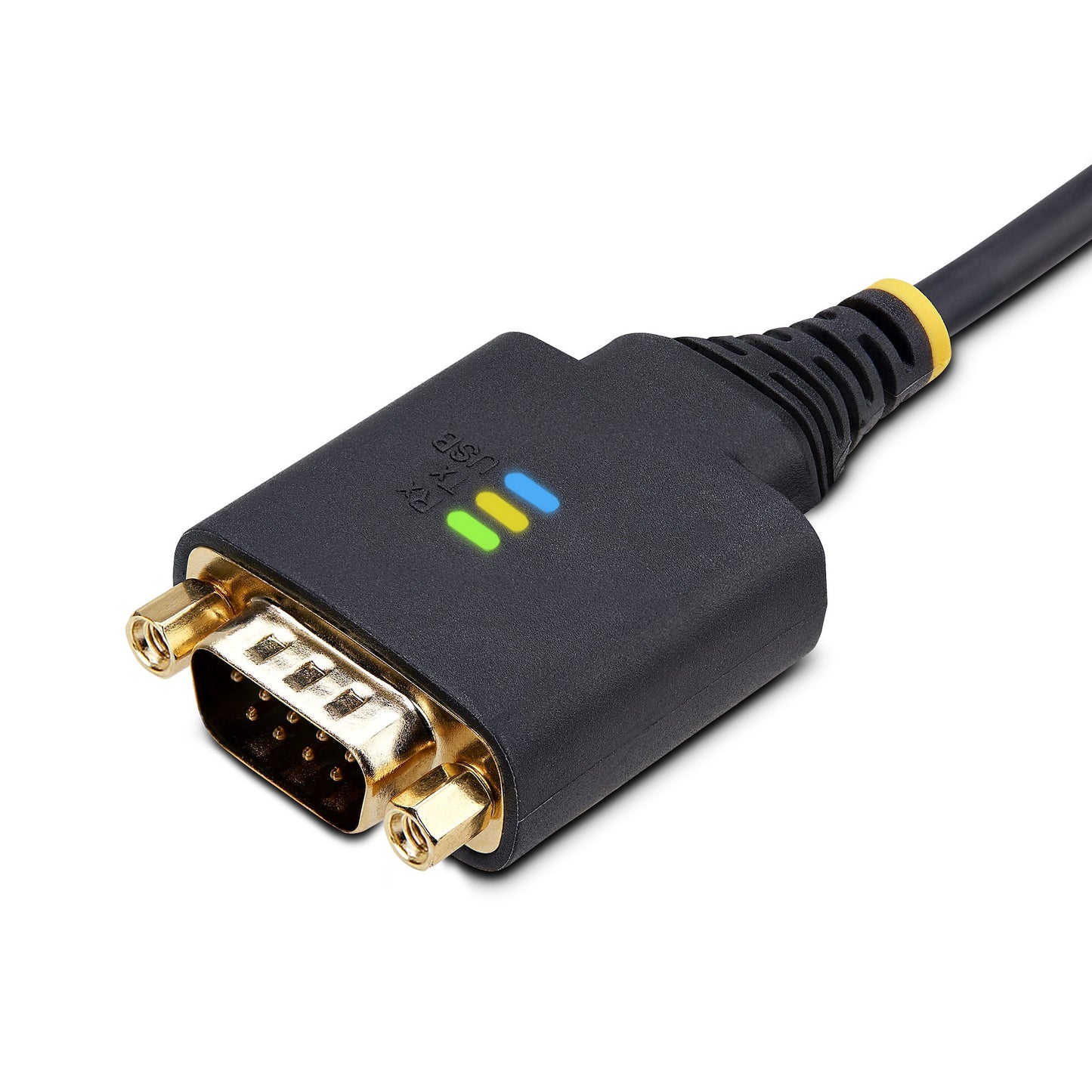 StarTech.com 1P10FFC-USB-SERIAL cable serial Negro USB tipo A DB-9
