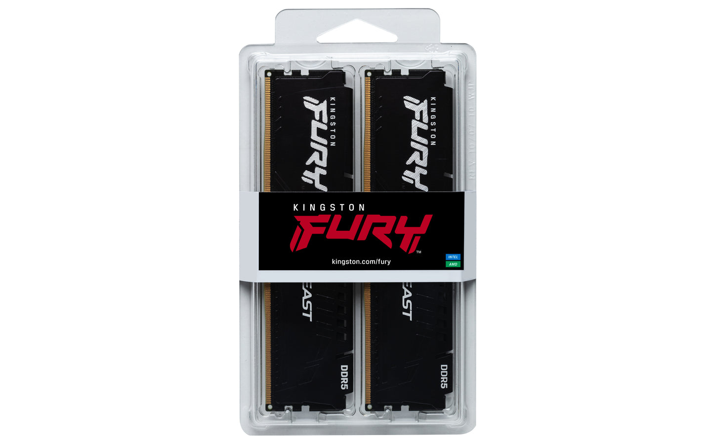 Kingston Technology FURY Beast módulo de memoria 32 GB 2 x 16 GB DDR5 5200 MT/s 288-pin DIMM