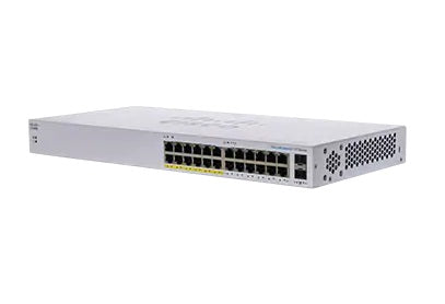 Cisco CBS110-24PP-NA dispositivo de redes No administrado Gigabit Ethernet (10/100/1000) Gris