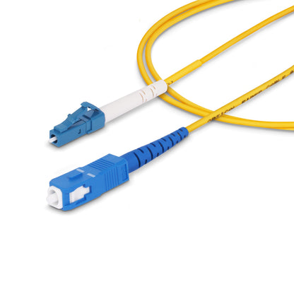 StarTech.com SPSMLCSC-OS2-15M cable InfiniBand y de fibra óptica Amarillo
