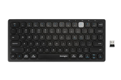 Kensington K75502ES teclado Universal RF inalámbrico + bluetooth QWERTY Español Negro