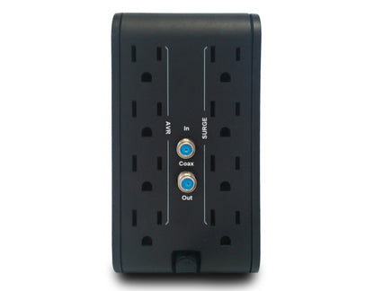 Regulador de voltaje CDP R2C-AVR1008 1000VA/500W indicadores LED de funcionamiento 8 contactos NEMA 5-15R