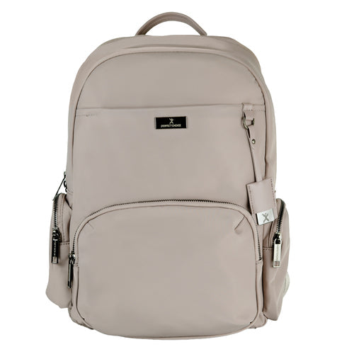 Mochila Perfect Choice Petalia para Laptop de 15.6" de Mujer Color Rosa Acabado Resistente