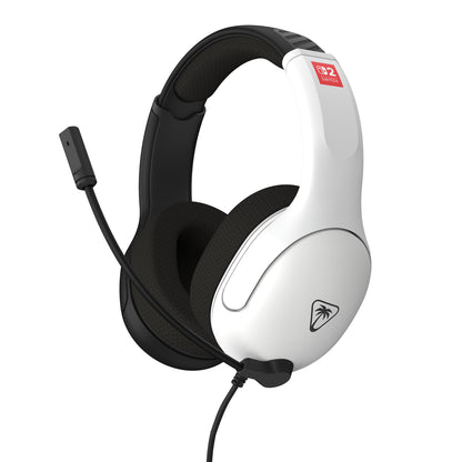 Auriculares de juego con cable Turtle Beach Airlite Fit  White Black para Nintendo Switch 2