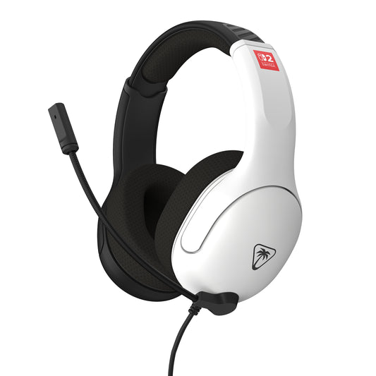 Auriculares de juego con cable Turtle Beach Airlite Fit  White Black para Nintendo Switch 2
