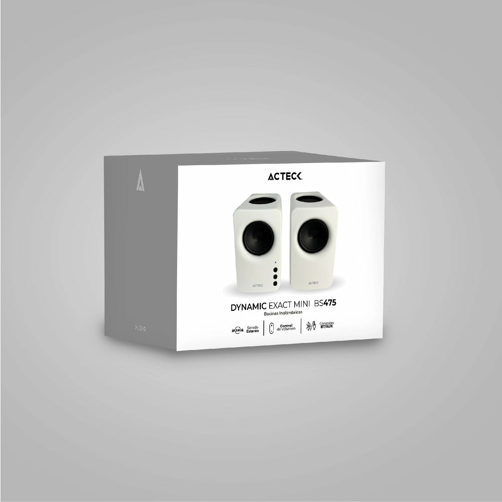 Acteck Dynamic Exact Mini BS475 De 1 vía Blanco Inalámbrico y alámbrico 5 W