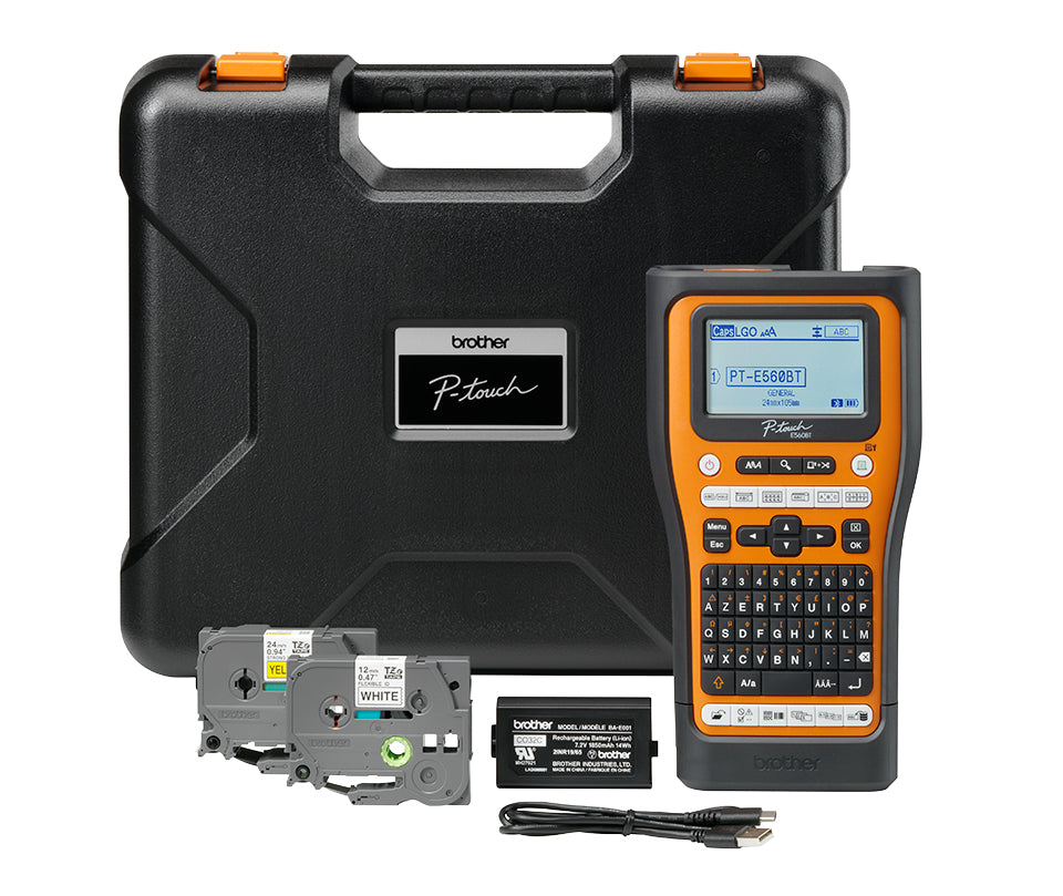 Rotulador Brother Electrónico Industrial PT-E560BTVP