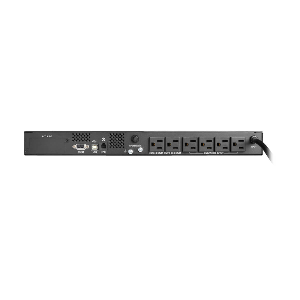 Tripp Lite SMART500RT1U sistema de alimentación ininterrumpida (UPS) Línea interactiva 0.5 kVA 6 salidas AC