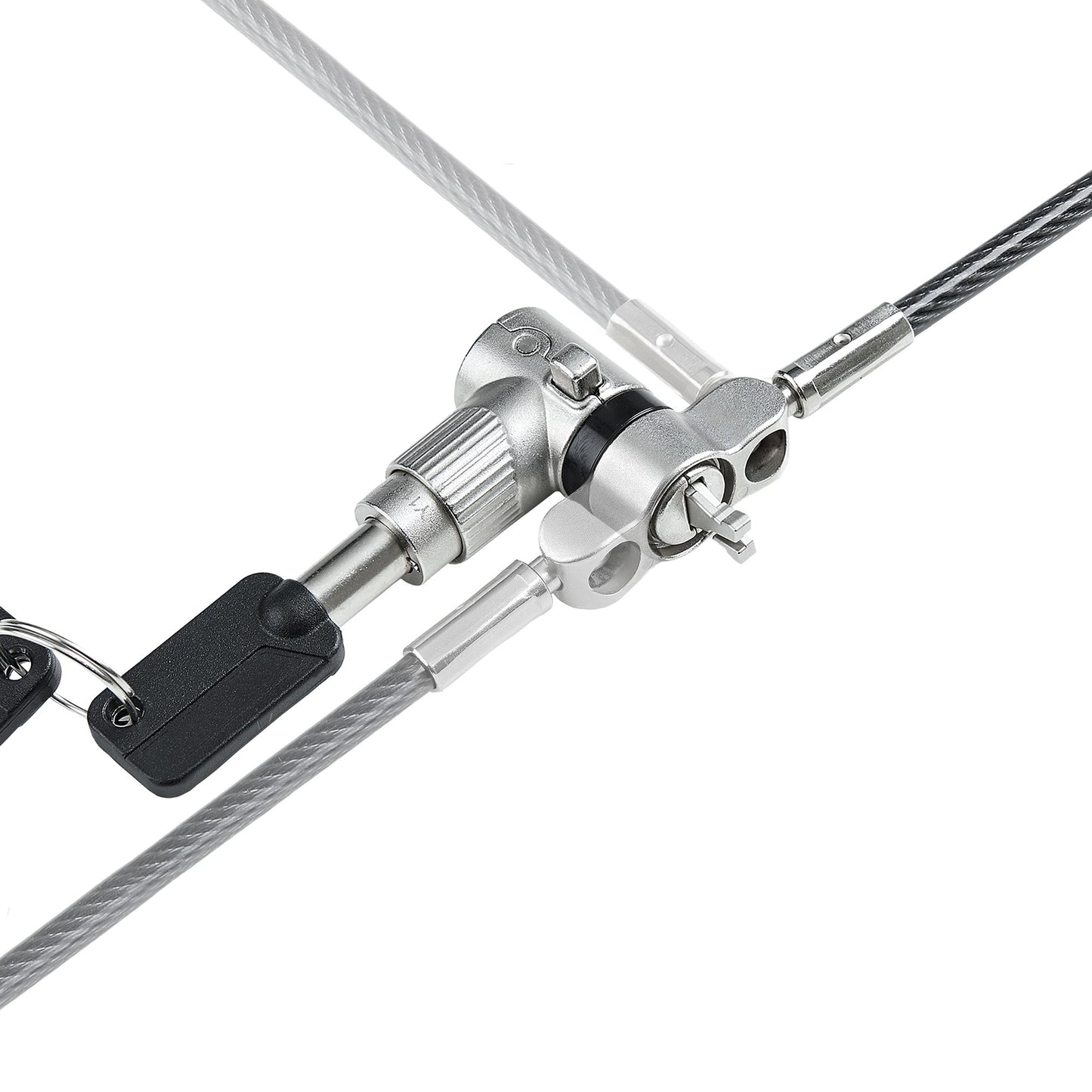StarTech.com UNIVK-LAPTOP-LOCK cable antirrobo Negro, Plata