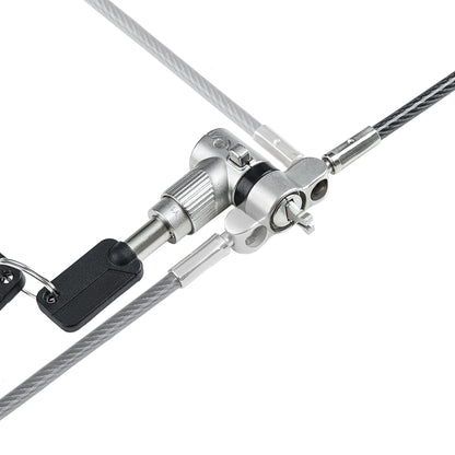 StarTech.com UNIVK-LAPTOP-LOCK cable antirrobo Negro, Plata