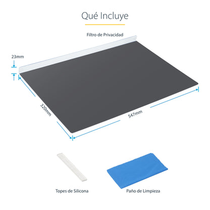 StarTech.com 2469A-PRIVACY-SCREEN filtro para monitor 61 cm (24") Filtro de privacidad para pantallas sin marco