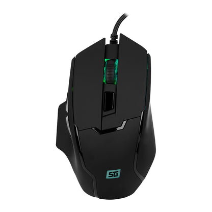 Vorago MO-504 ratón Juego Diestro USB tipo A Óptico 6400 DPI